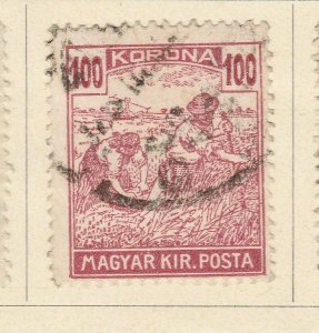 A6P8F60 Ungarn Hongrie Hungría Hungary 1920-24 100k used