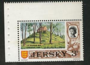 Jersey Scott 39a booklet pane of 1 MNH** 1972