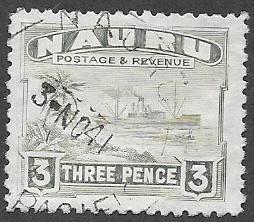 Nauru  Scott 22a  Used
