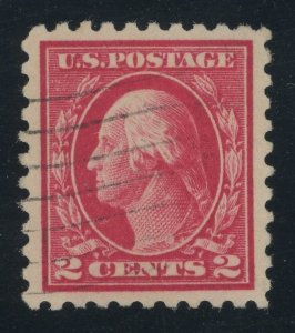 USA 425 - 2 cent rose red - with PSE Graded Cert: Superb 98 Used light cancel