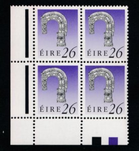 IRELAND 778 MINT NH 26p CCB BLOCK 4. BOTTOM LEFT