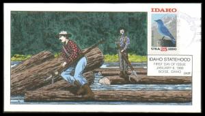 #2439 Idaho Statehood Collins FDC