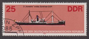 Germany DDR 2276  Cargo Ship 1982