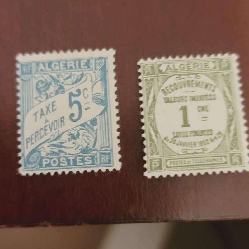 Algeria J1 J12 mint