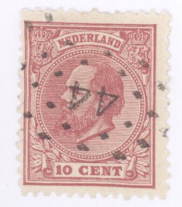 Netherlands, Scott #25, Used, 44- Den Haag