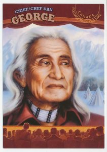 Postal stationery Canada 2008 Chief Dan George 