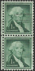 # 1031 USED WET PRINT GEORGE WASHINGTON