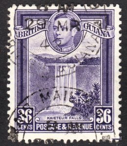 British Guiana Scott 235 F to VF used.