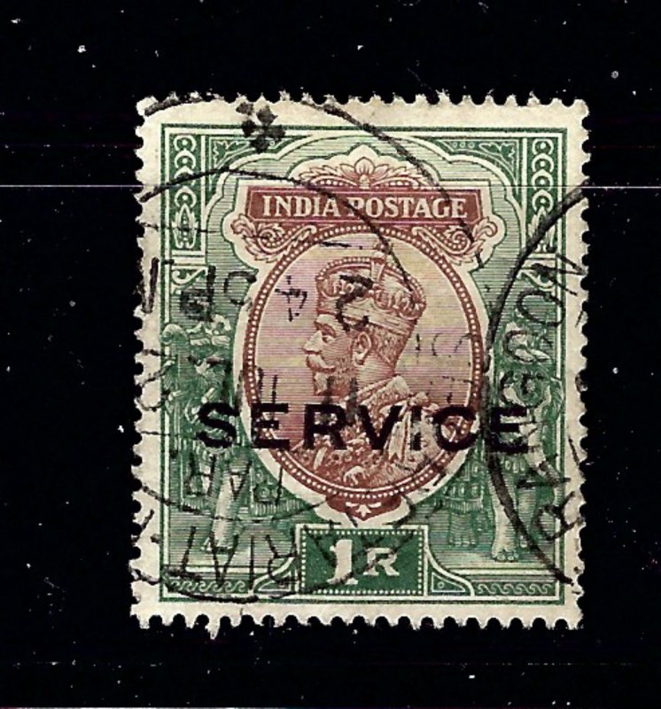 India O90 Used 1926 issue