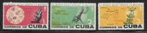 Cuba 757-759 Malaria set MNH