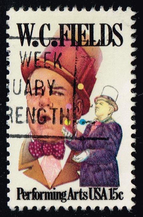 US #1803 W.C. Fields; Used (0.25)