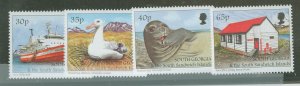 South Georgia #221-224 Mint (NH) Single (Complete Set)