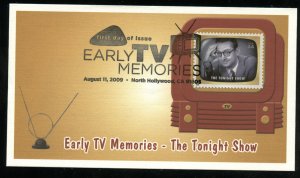 US 4414r Early TV Memories The Tonight Show UA Fleetwood cachet FDC DP