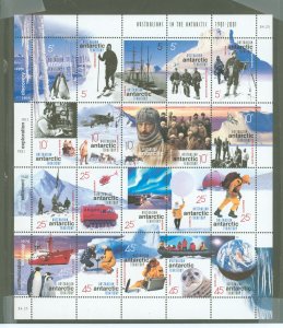 Australian Antarctic Territory #L117  Souvenir Sheet