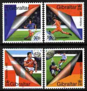 Gibraltar 2000 Football European Championship perf set of...