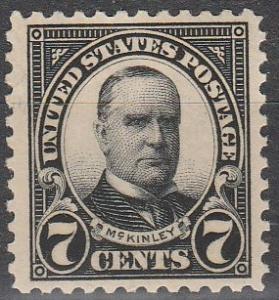 US #559   F-VF Unused CV $7.75  (A7865)