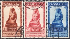 Egypt #150-152   Used Set