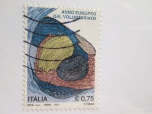 Italy #3096 used  2021 SCV = $0.75