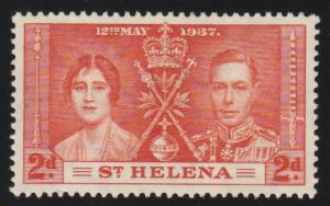 Scott 116   Coronation of King George VI and Queen Elizabeth