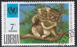 Liberia 572 Koala Bears 1971