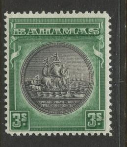 Bahamas - Scott 91 - Seal of Bahamas -1931- MNH - Single 3/- Stamp