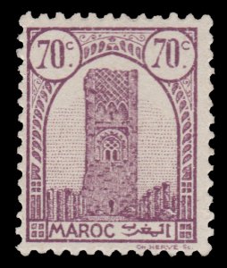 FRENCH MOROCCO 1943 STAMP. SCOTT # 183. UNUSED.