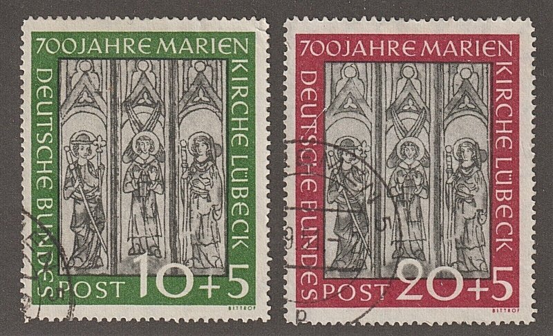 EDSROOM-11461 Germany B316-17 Used 1951 Complete Lubek CV$125