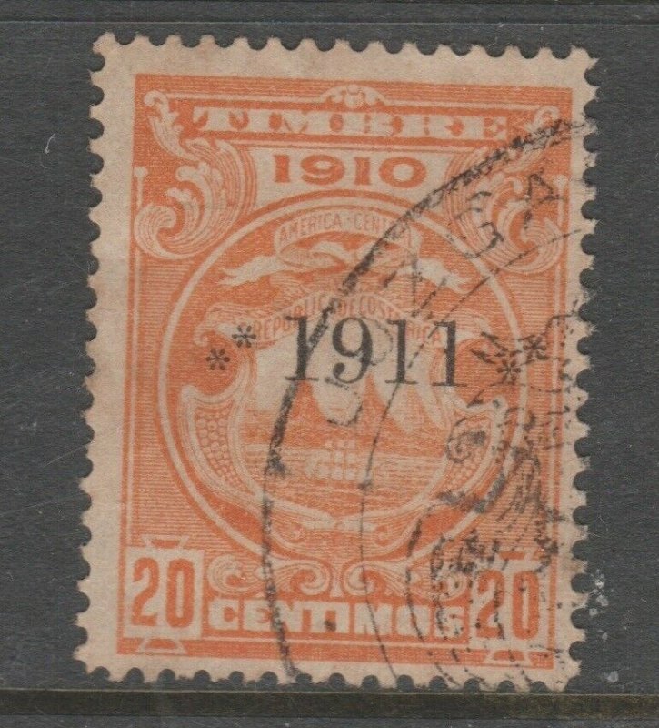 Costa Rica Cinderella Fiscal revenue stamp - scarce OPs - 5-31-127