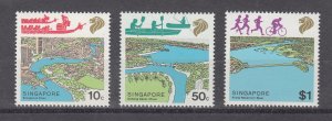 Singapore Scott #508-510 MNH