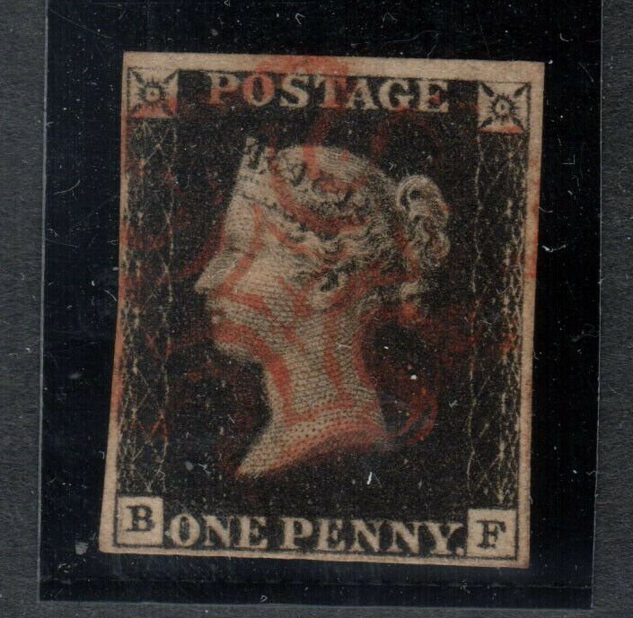 Great Britain #1 Used Fine - Very Fine