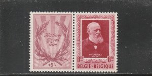 Belgium  Scott#  B522  MNH  (1952 Hendrik Conscience)