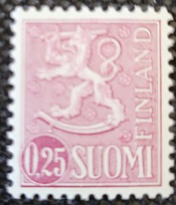 Finland, 1963-67, #403, Lion Arms, 25p, MH. SCV$4.00