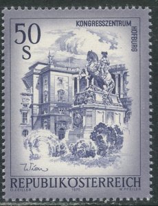 AUSTRIA Sc#976 1973-78 Buildings & Scenes 50sch Top Value OG Mint NH