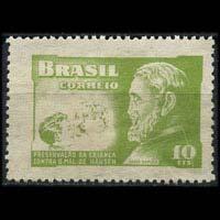 BRAZIL 1953 - Scott# RA3 Father Damien Set of 1 LH