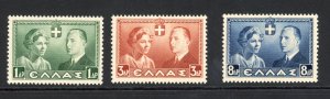 Greece 409-411 MNH 1938