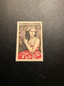 French Polynesia Scott #180 hinged