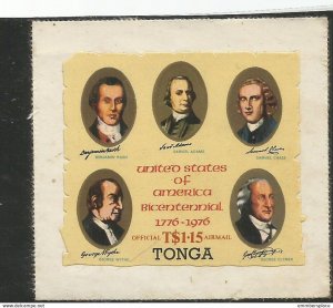 Tonga - 1978 American bi-centenary  mint self-adhesive #  (84211)