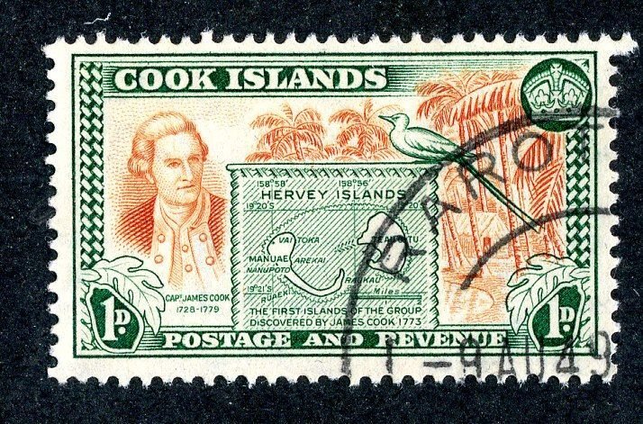 3854 BCX Cook 1949 scott #132 used  (offers welcome)