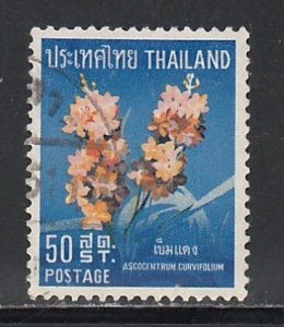 Thailand # 478, Flowers - Orchids, Used