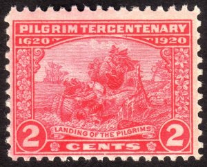 1920, US 2c, Landing of the Pilgrims, MNH, Sc 549