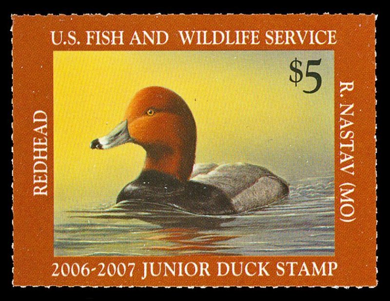 Scott JDS14 2006 $5.00 Junior Duck Stamp Mint VF OG NH Cat $12.50