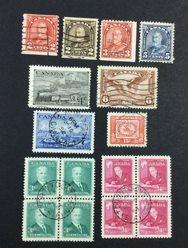 MOMEN: CANADA SG # USED £ LOT #7110