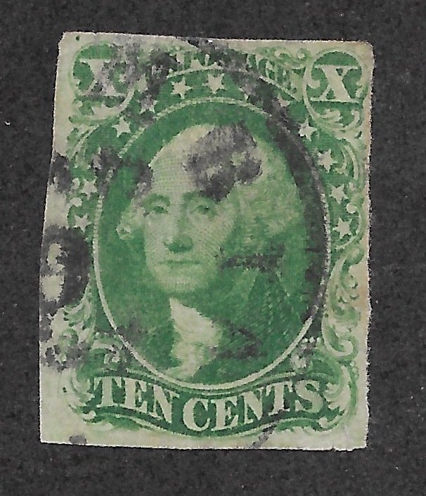 14 Used 10c. Washington,   Type II,  scv: $140, FREE INSURED SHIPPING