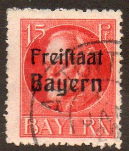 Bavaria  Scott  197  Used