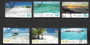 PITCAIRN ISLANDS SG680/5 2005 SCENIC VIEWS FINE USED