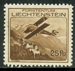 Liechtenstein # C3, Mint Hinge Remain