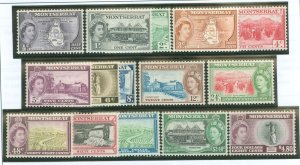 Montserrat #128-142 Mint (NH) Single (Complete Set)