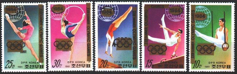 North Korea. 1983. A2130-34. Seoul Summer Olympics. MNH.