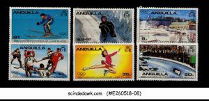 ANGUILLA - 1980 WINTER OLYMPICS AT LAKE PLACID 6V - MINT NH