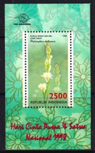 Indonesia 1998 Flora & Fauna Mint MNH Miniature Sheet SC 1813